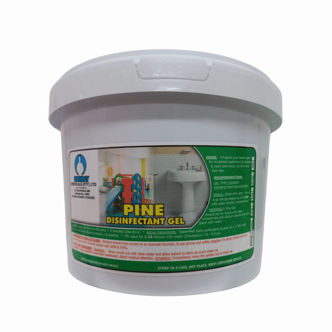 Pine Disinfectant Gel
